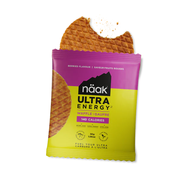 NAAK Ultra Energy Waffle - Berries (4pk)