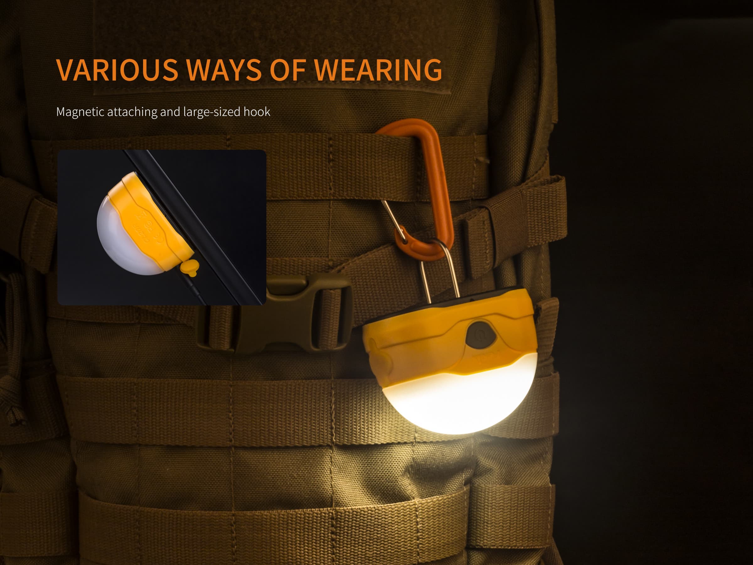 FENIX CL20R Portable Rechargeable Lantern