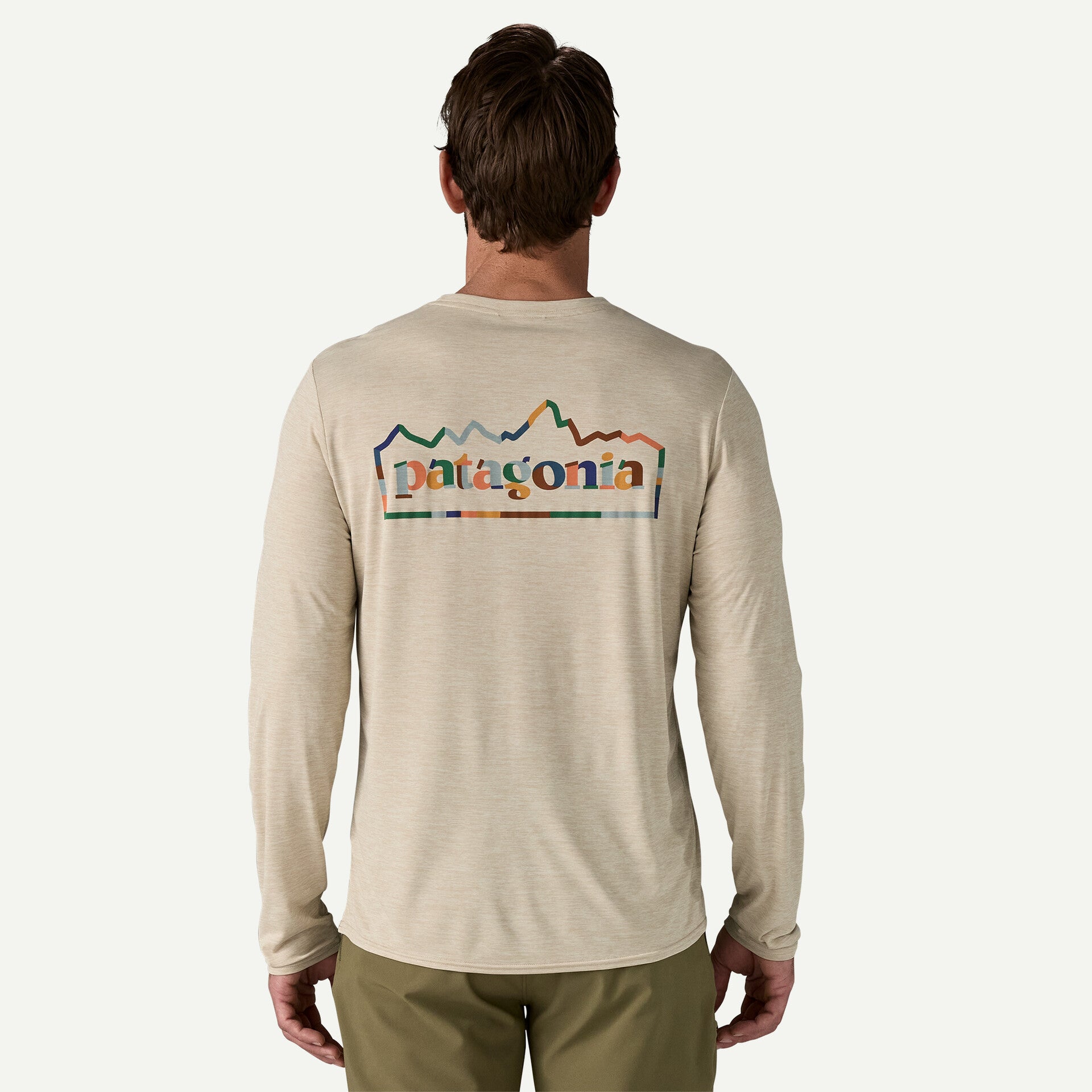 PATAGONIA Long-Sleeved Capilene Cool Trail Graphic Shirt - Men's