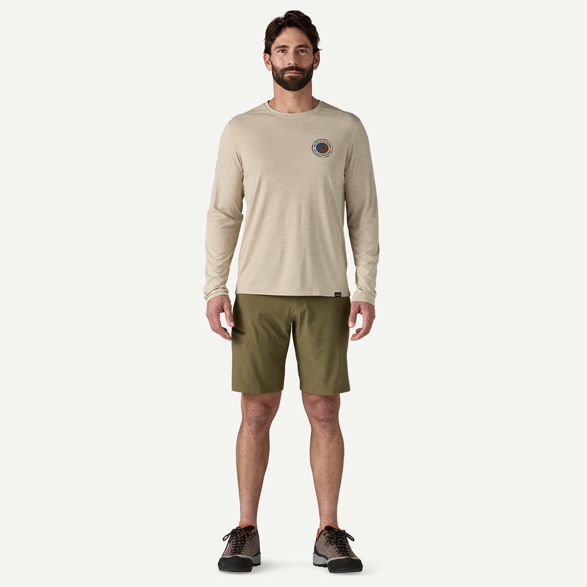 PATAGONIA Long-Sleeved Capilene Cool Trail Graphic Shirt - Men's