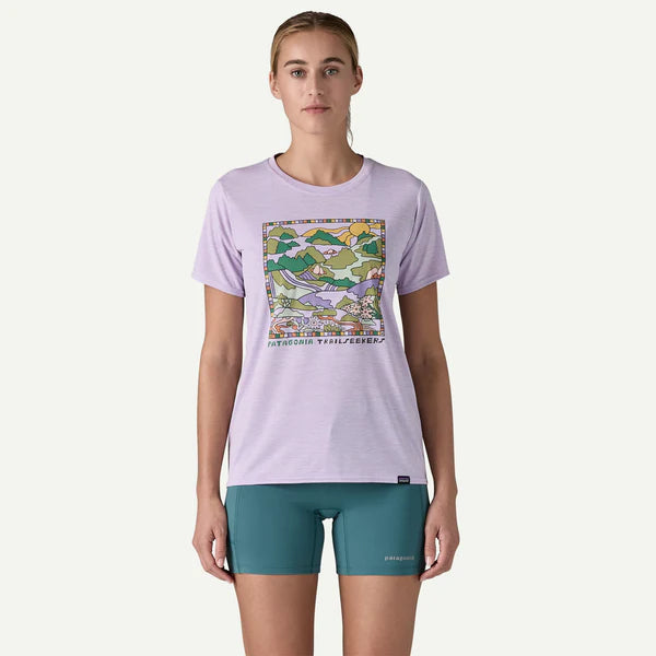 PATAGONIA Capilene Cool Daily Graphic Shirt - Lands - Women's