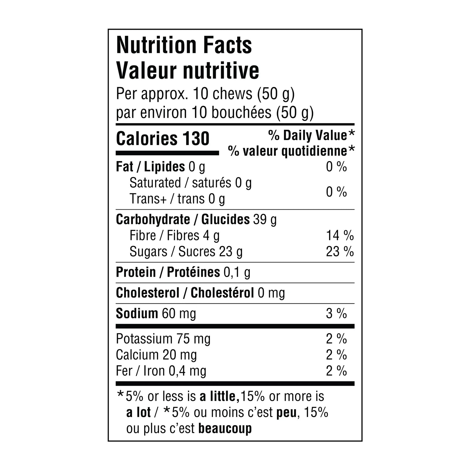 KRONO NUTRITION Energy Chews