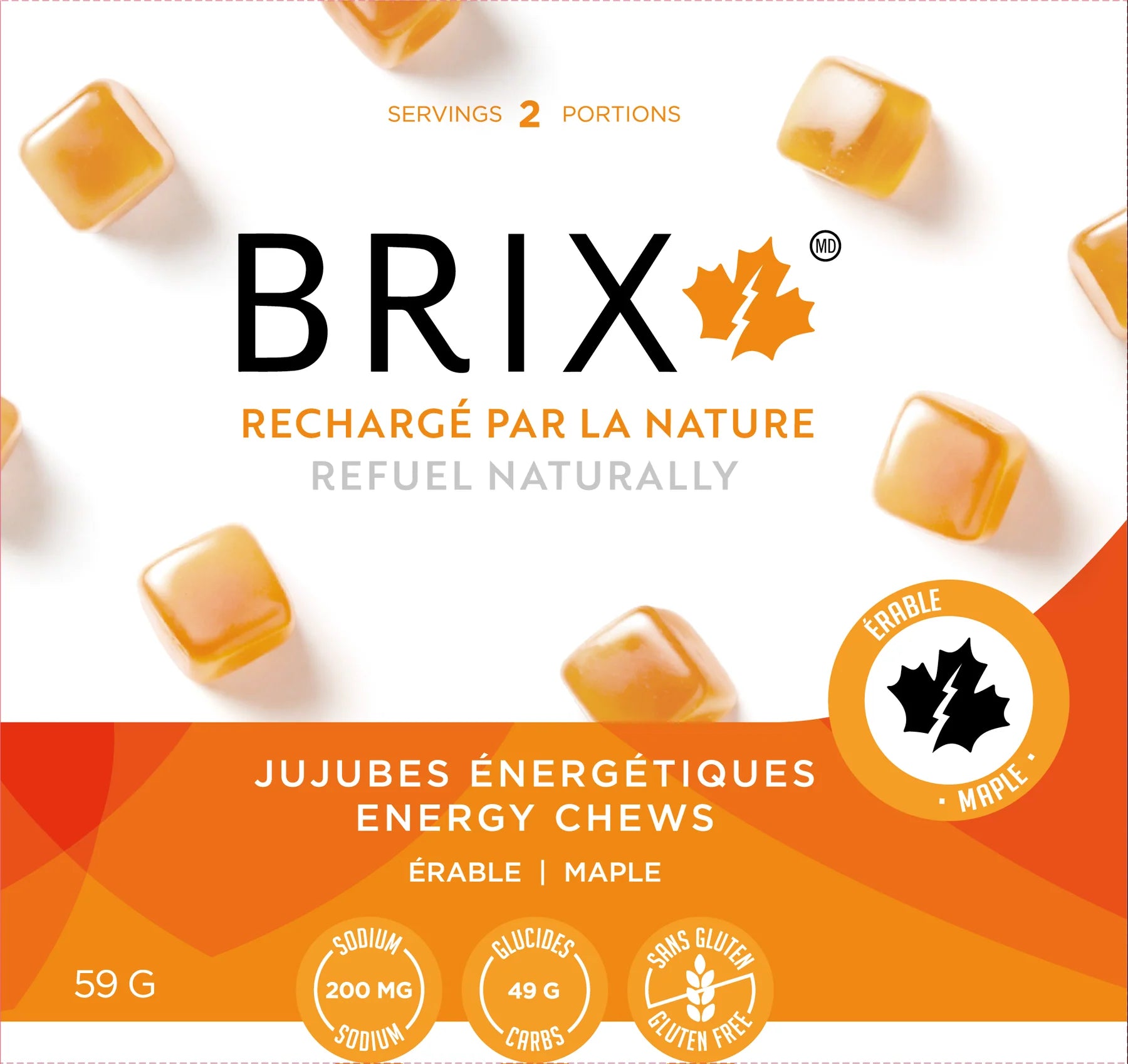 BRIX Maple Energy Chews