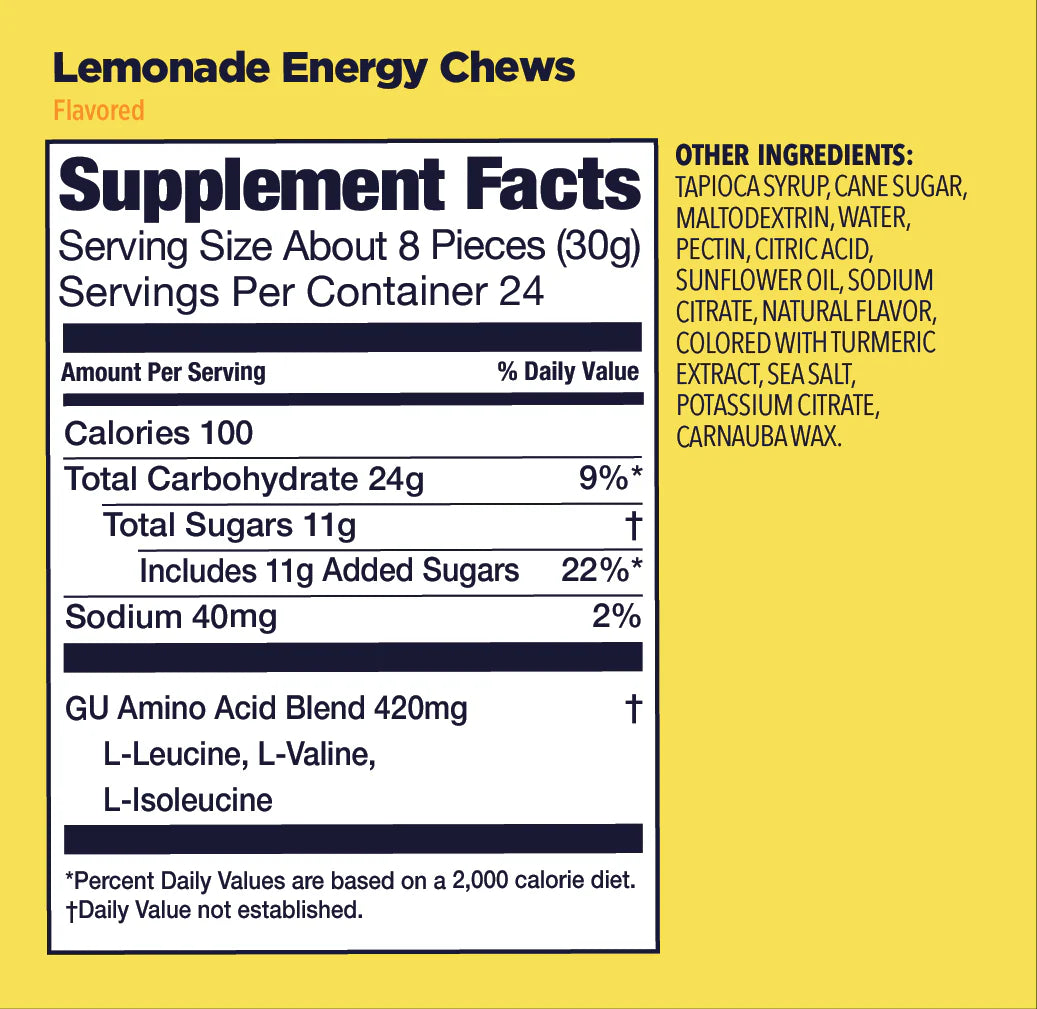 GU Energy Chews
