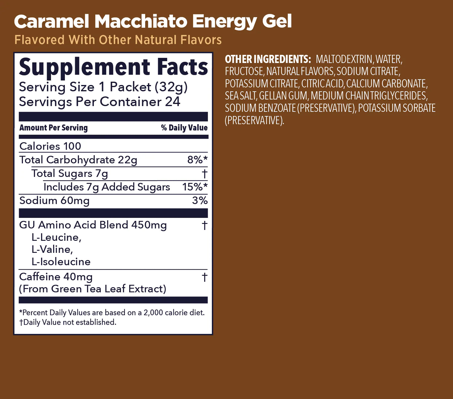 GU Original Energy Gels