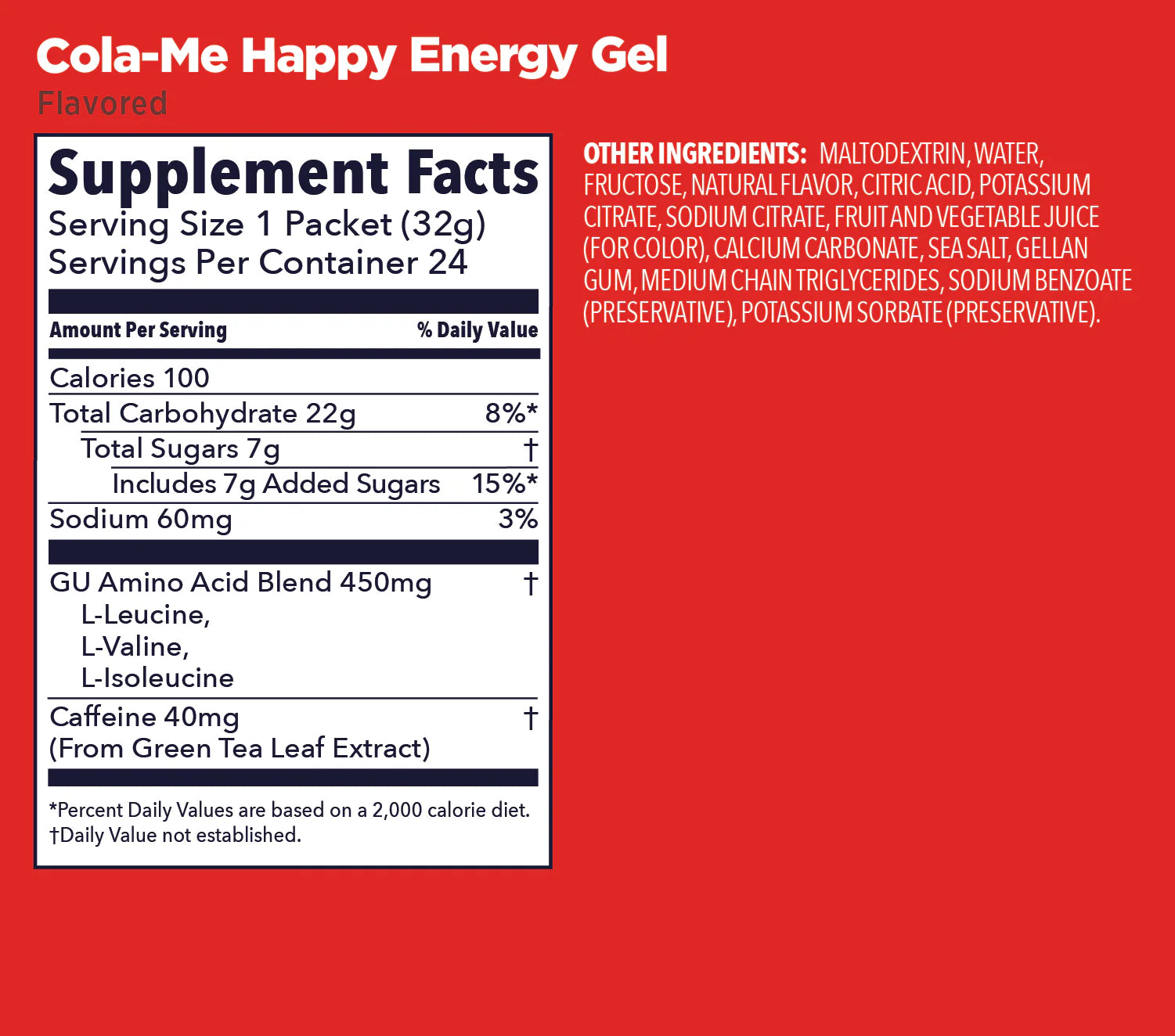 GU Original Energy Gels