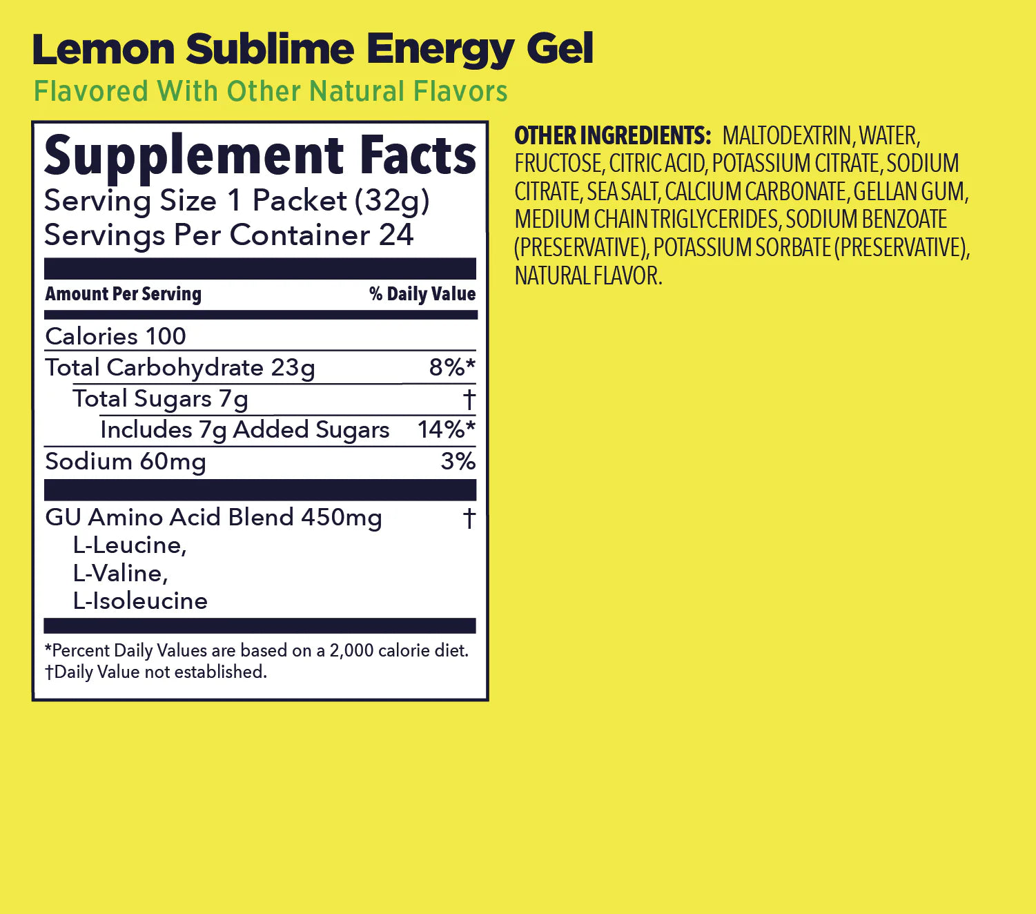 GU Original Energy Gels