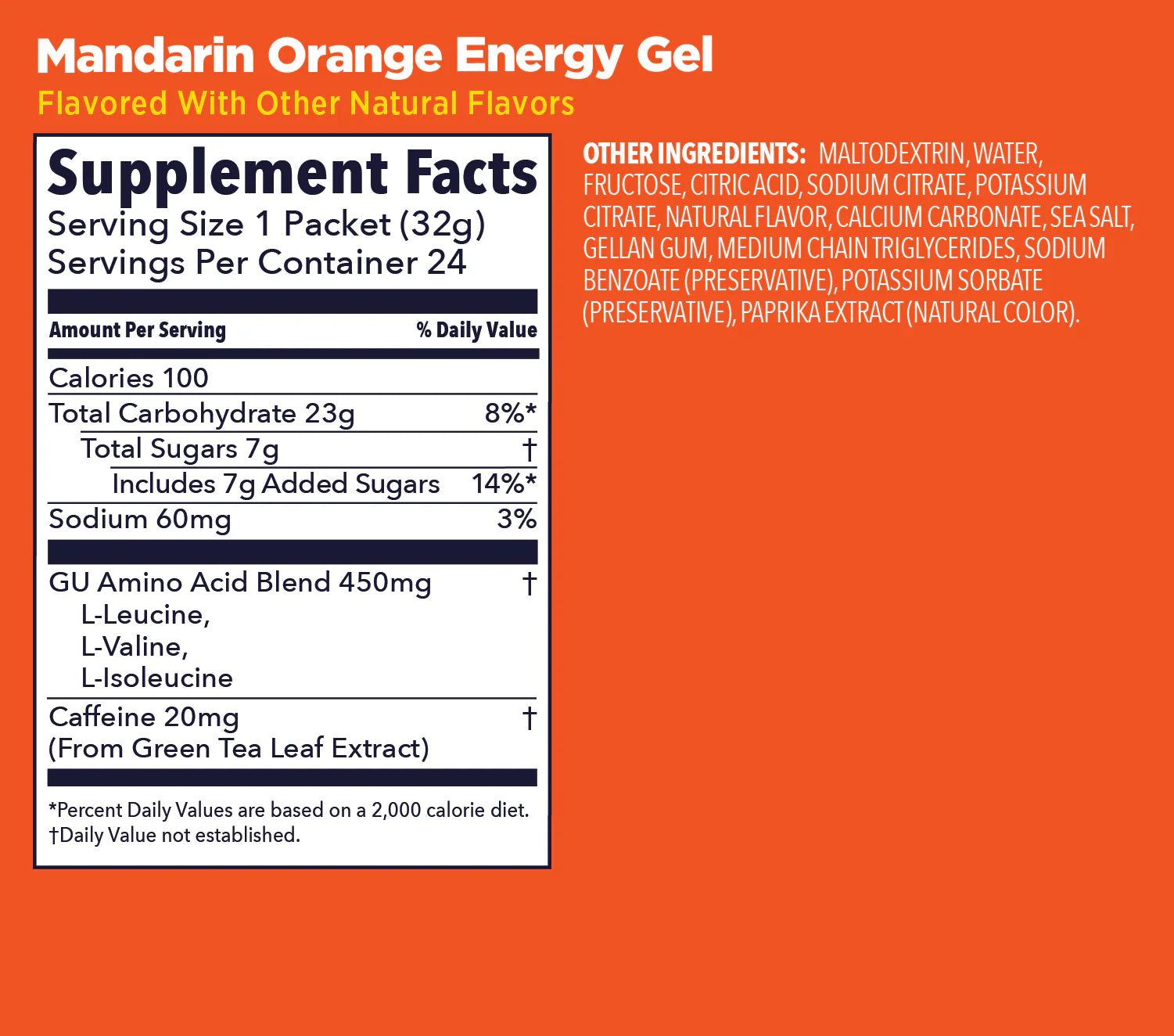 GU Original Energy Gels