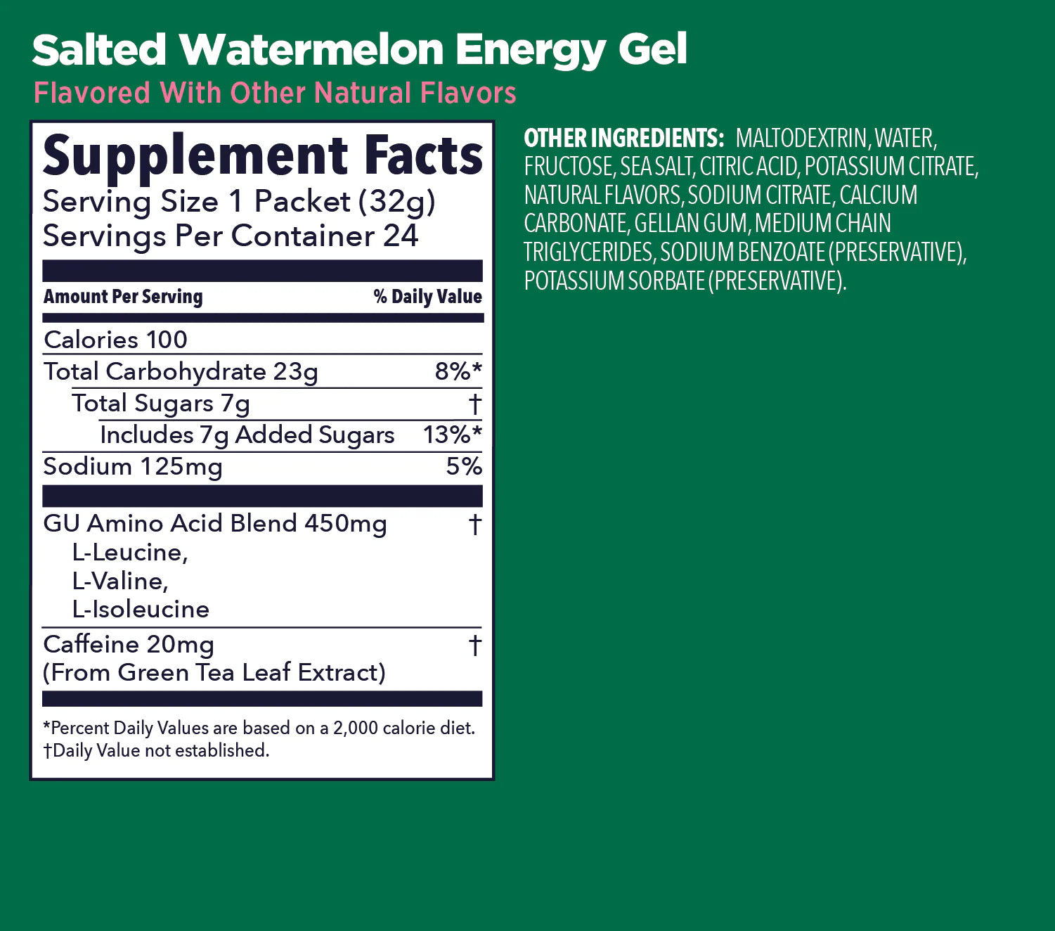 GU Original Energy Gels