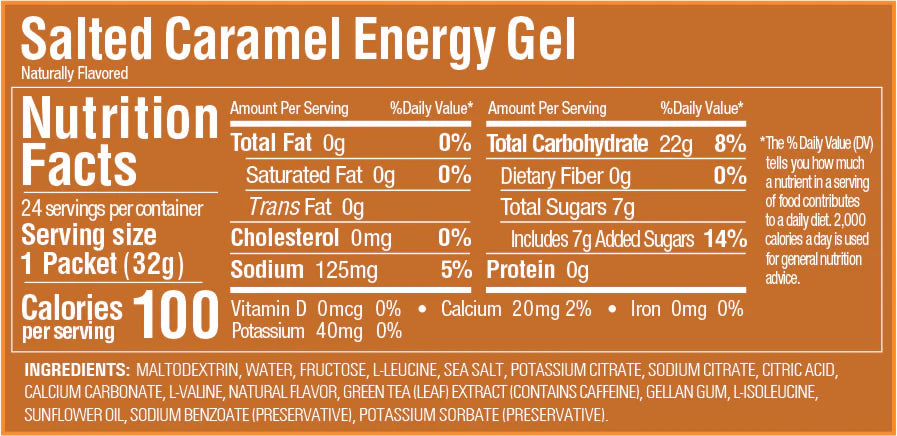 GU Energy Gel - Salted Caramel (4pk)