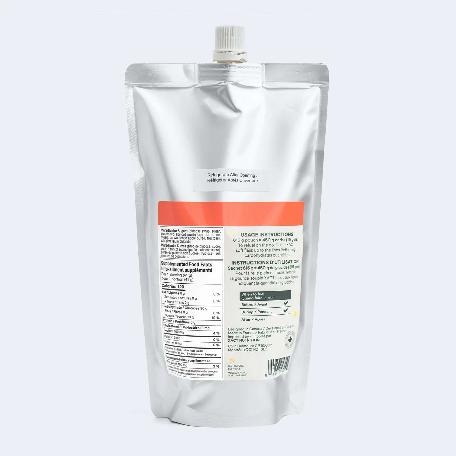 XACT NUTRITION Bulk Energy Fruit Gel