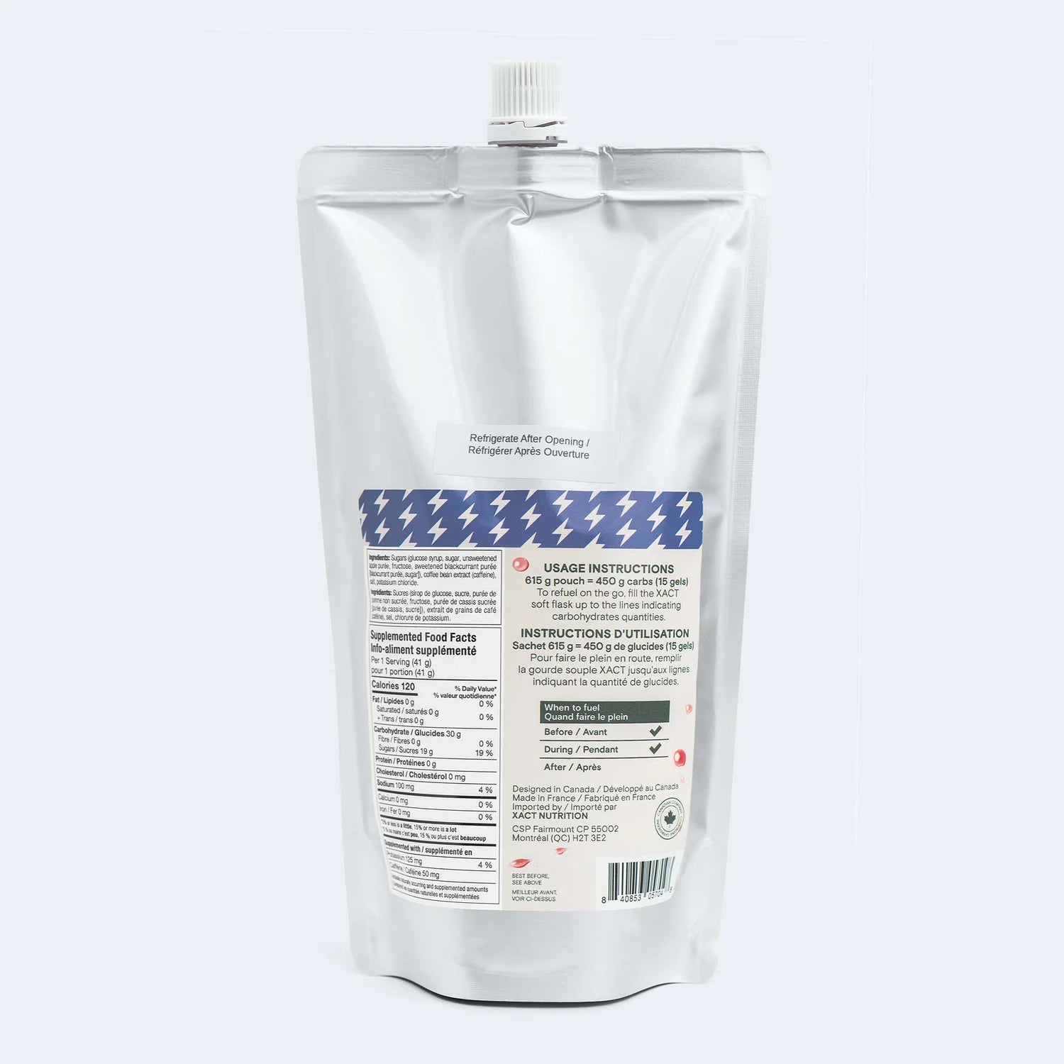 XACT NUTRITION Bulk Energy Fruit Gel