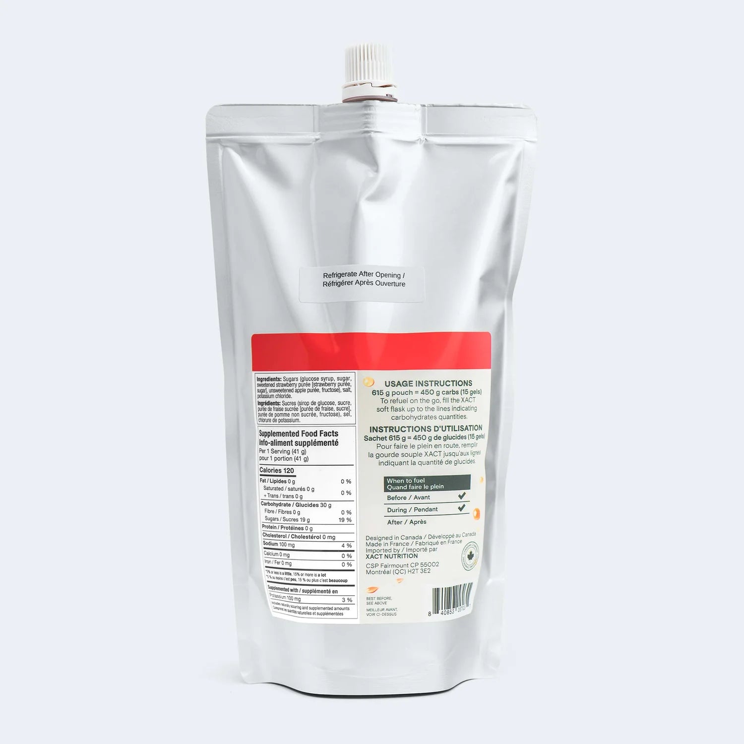 XACT NUTRITION Bulk Energy Fruit Gel