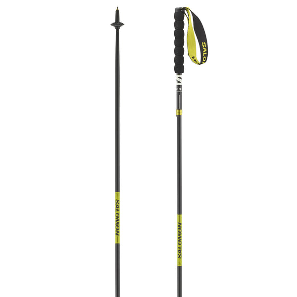 Salomon Ultra Carbon Foldable Poles 125 cm / Black / Sulphur