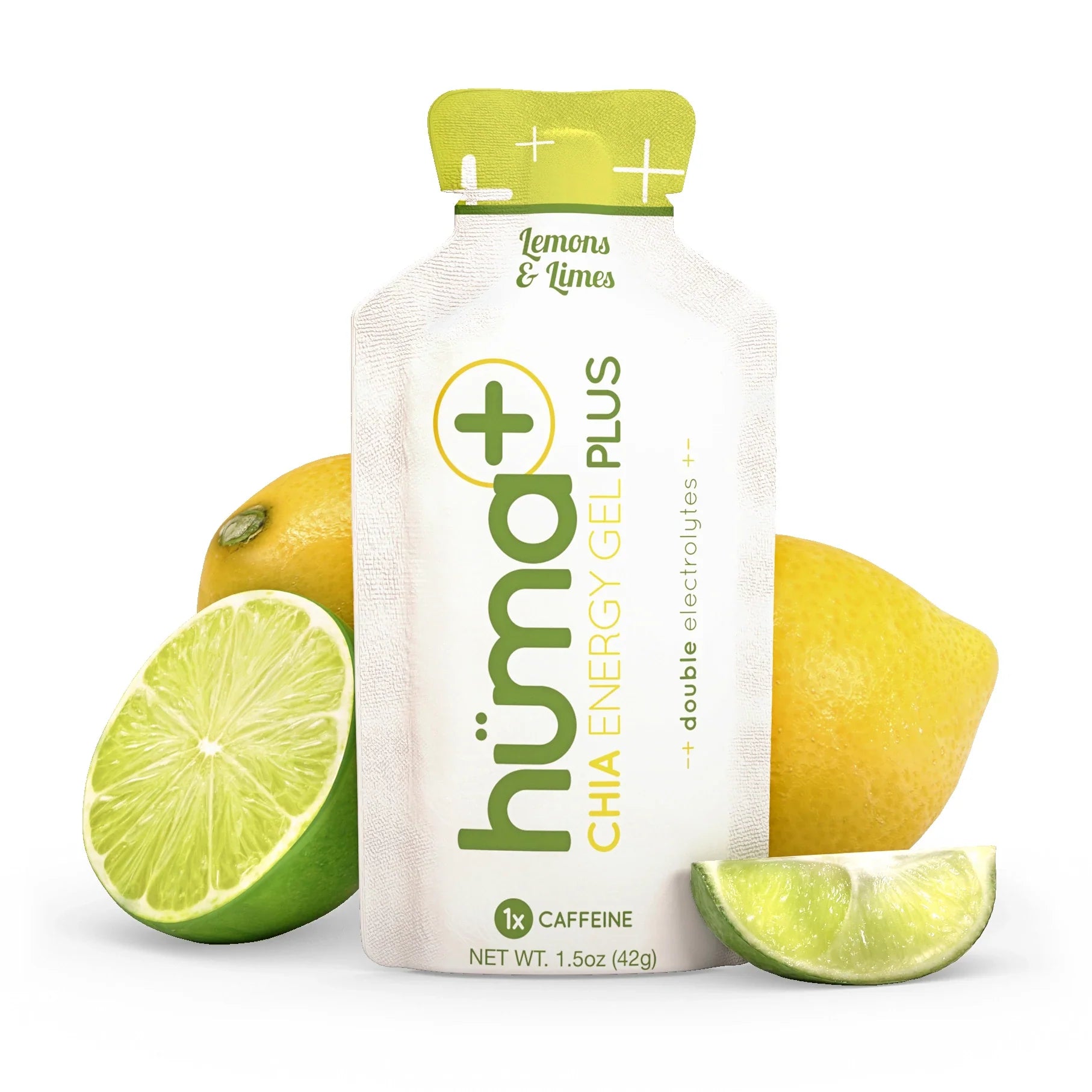 HUMA Chia Energy Gel Plus - Lemon-Lime (4pk)