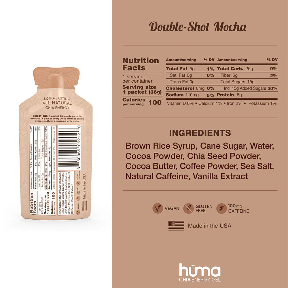 HUMA Chia Energy Gels