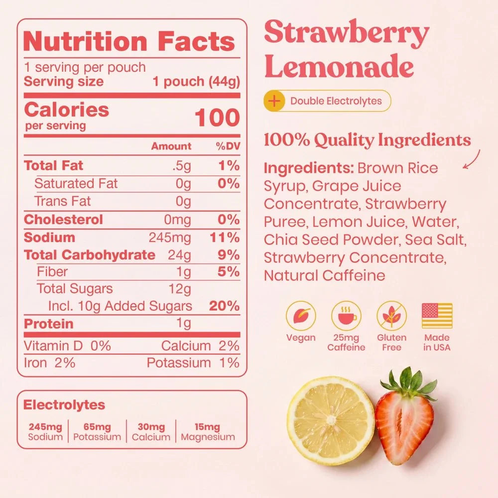 HUMA Chia Energy Gels Plus