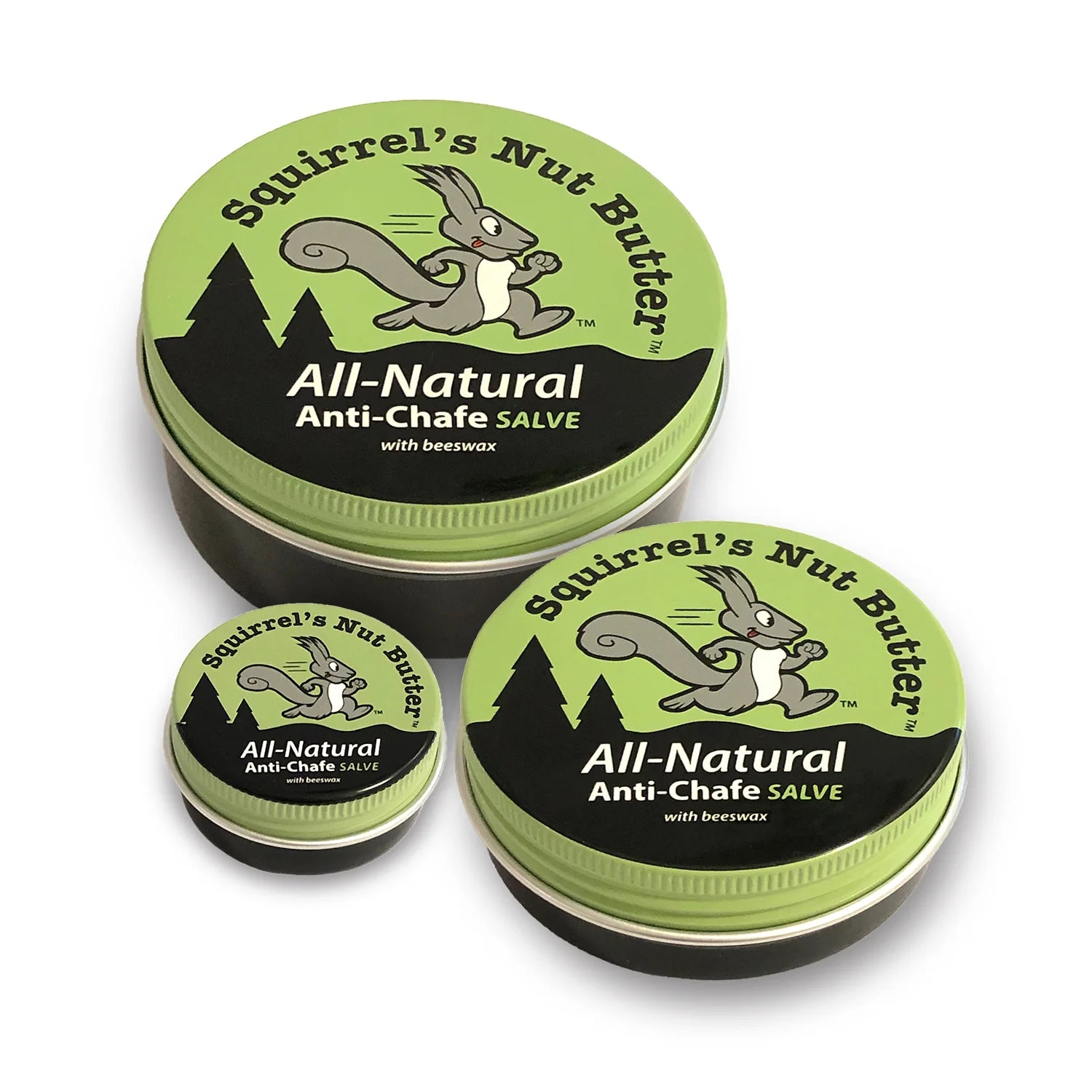 SQUIRREL'S NUT BUTTER Tins