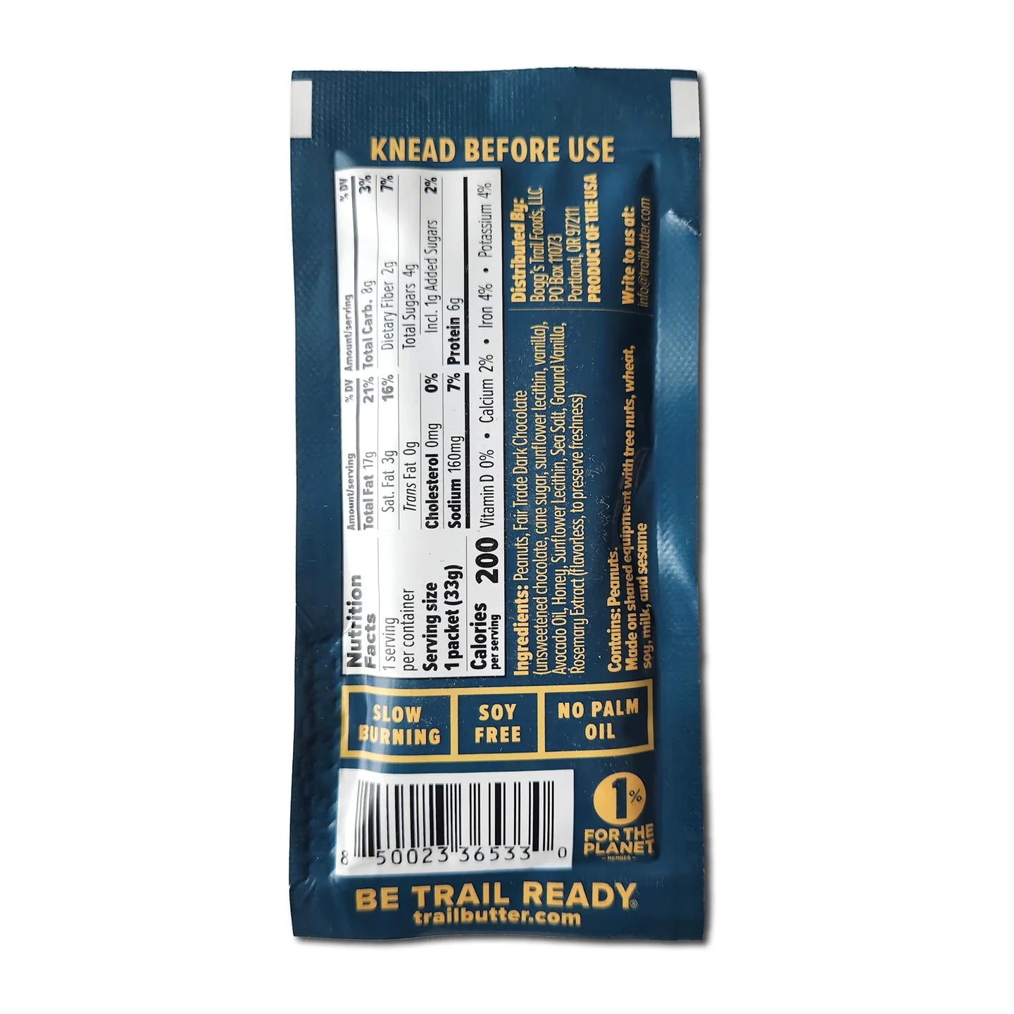 TRAIL BUTTER - Salted Brownie Peanut (4pk)
