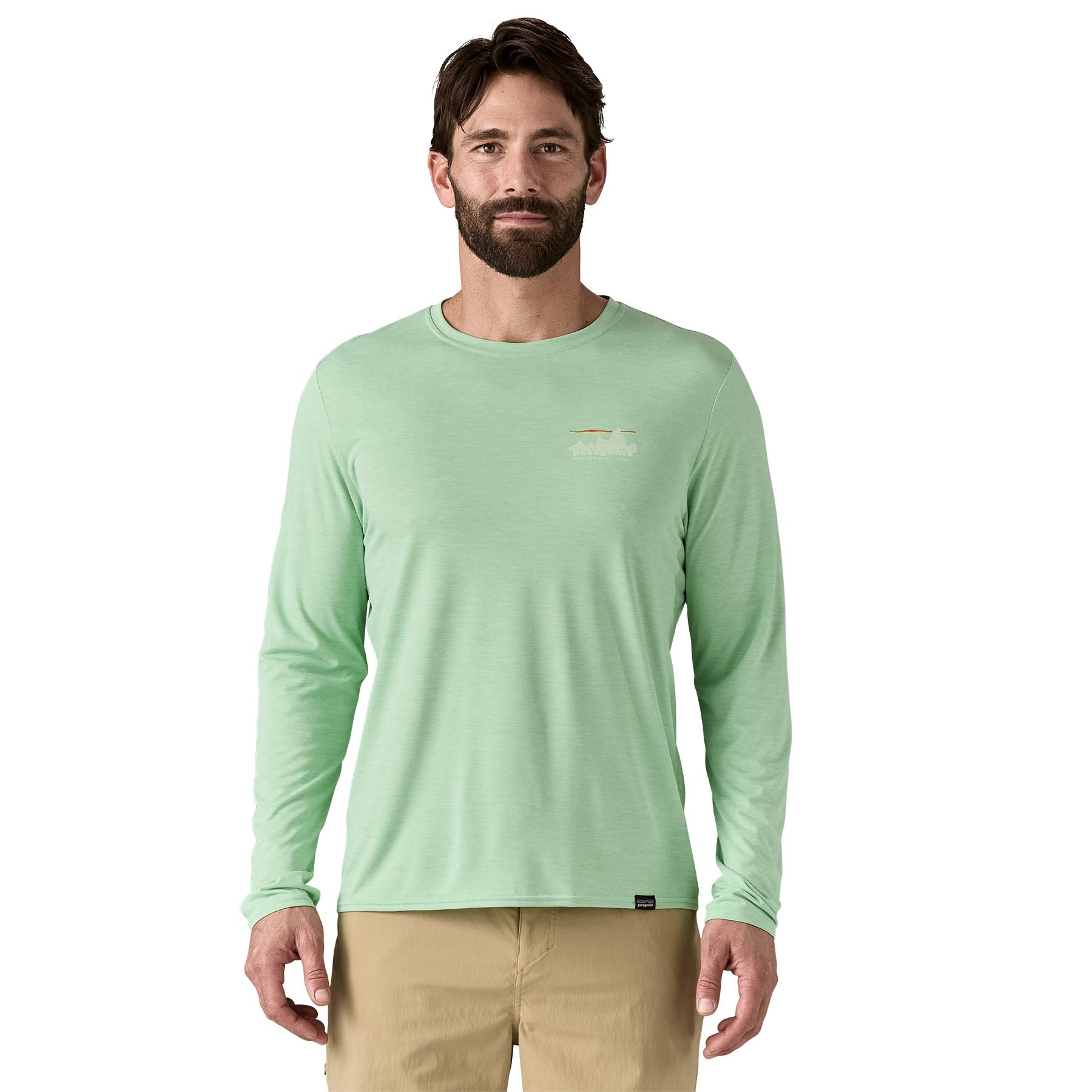 PATAGONIA Long-Sleeved Capilene Cool Trail Graphic Shirt - Men's