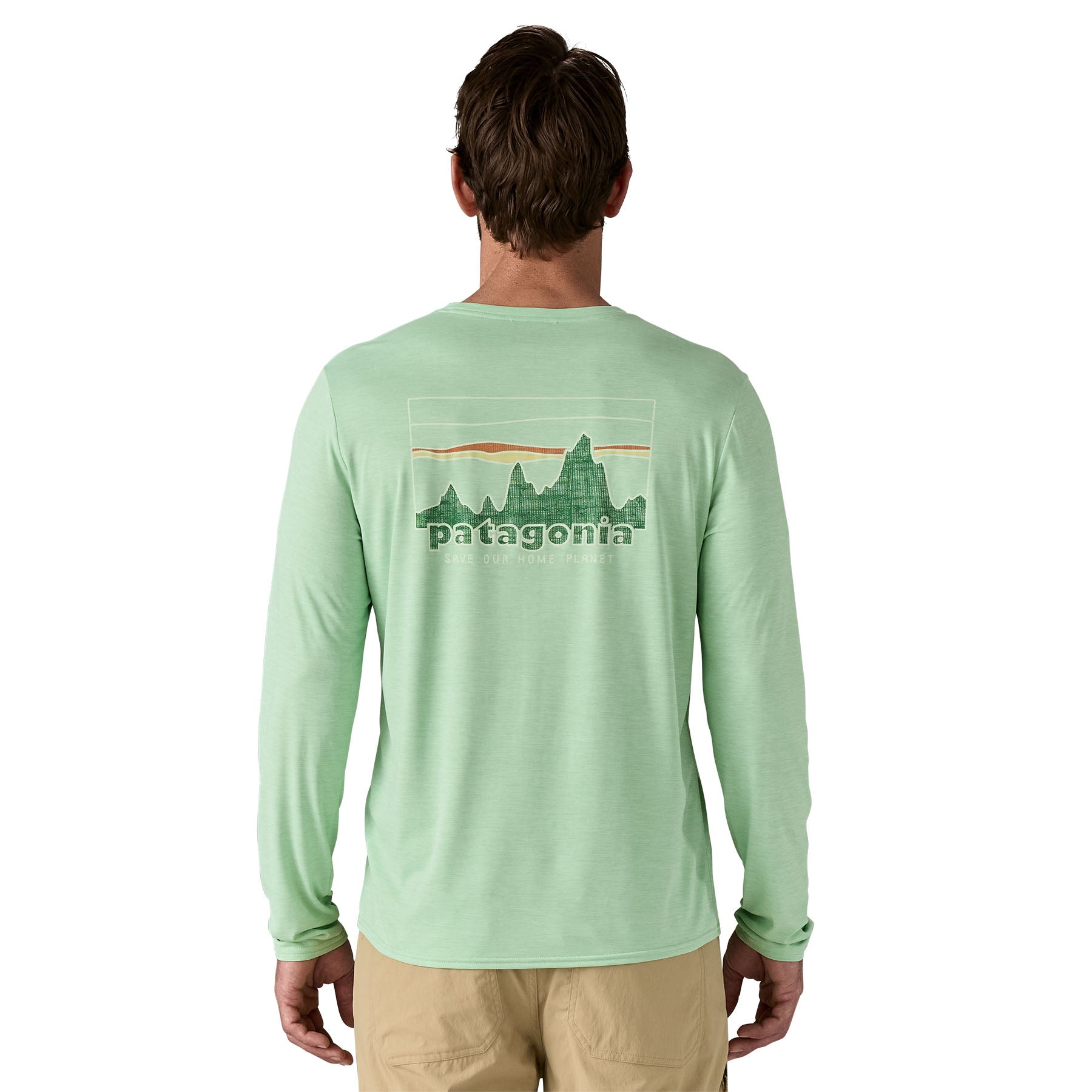 PATAGONIA Long-Sleeved Capilene Cool Trail Graphic Shirt - Men's