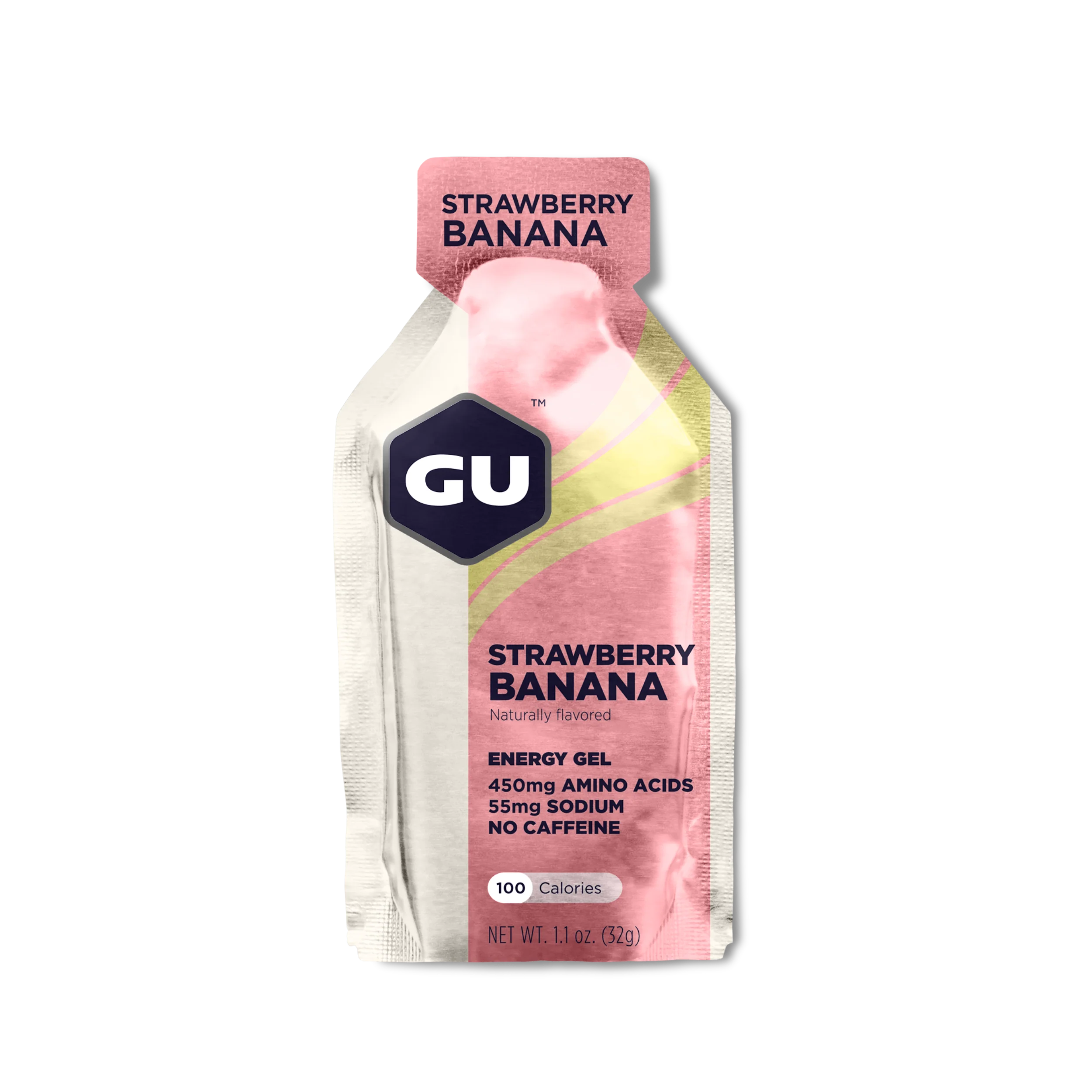 GU Energy Gel - Strawberry Banana (4pk)
