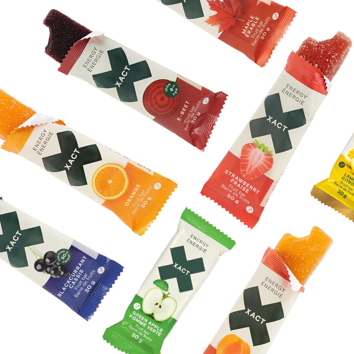 XACT NUTRITION Energy Fruit Bars