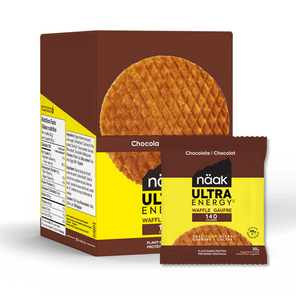 NAAK Ultra Energy Waffle - Chocolate (4pk)