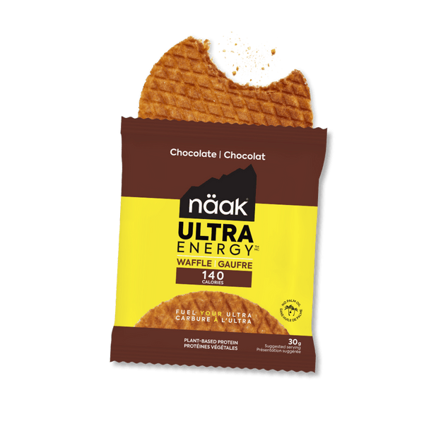NAAK Ultra Energy Waffle - Chocolate (4pk)