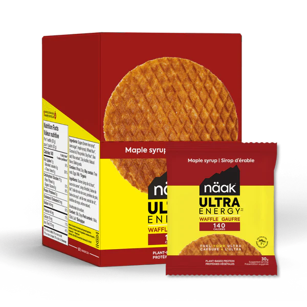 NAAK Ultra Energy Waffle - Maple Syrup (4pk)