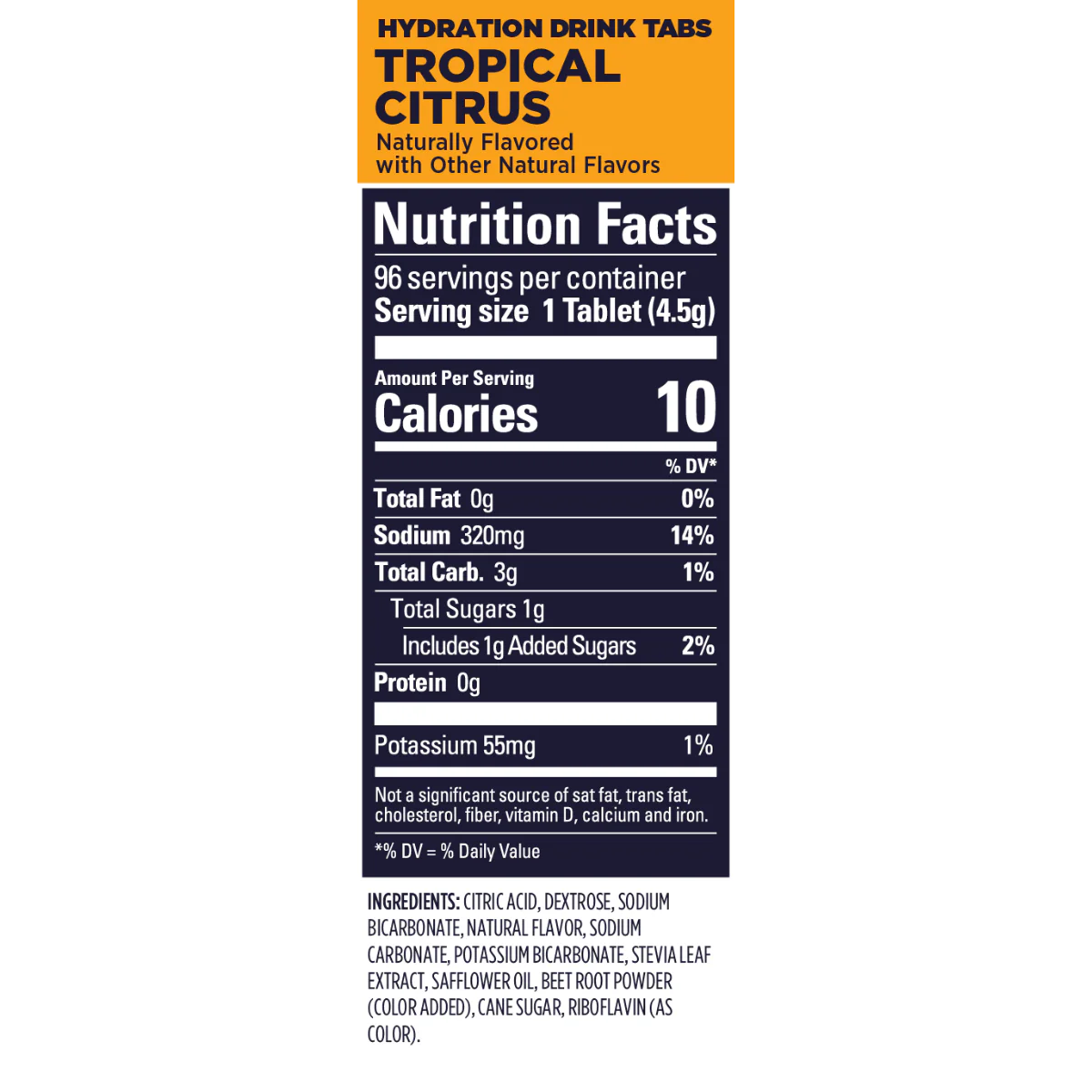 GU Electrolyte Drink Tabs - Tropical Citrus