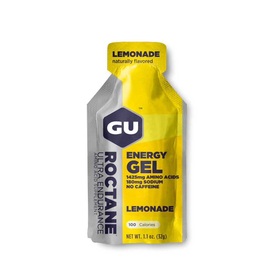 GU Roctane Energy Gel - Lemonade (4pk)