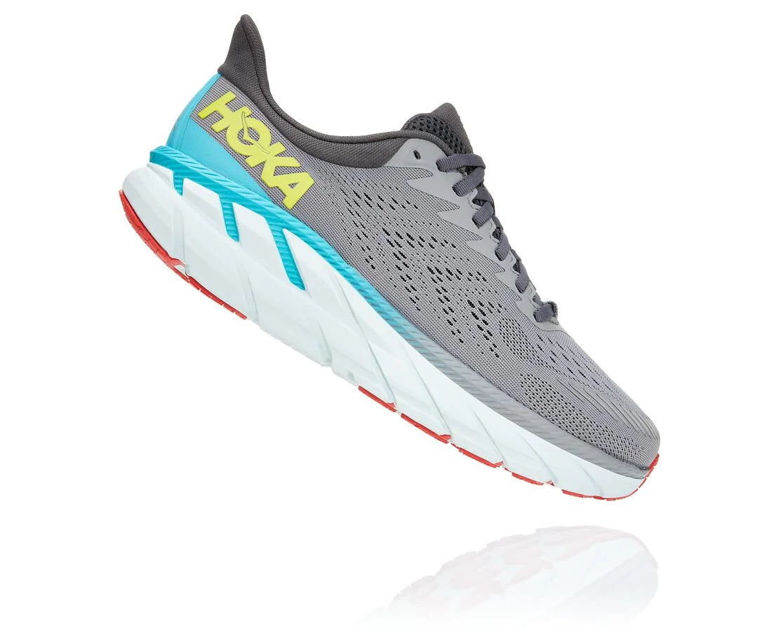 Hoka 1119393 Men's CLIFTON 8 Blue Coral Butterfly Running Shoes - Family  Footwear Center
