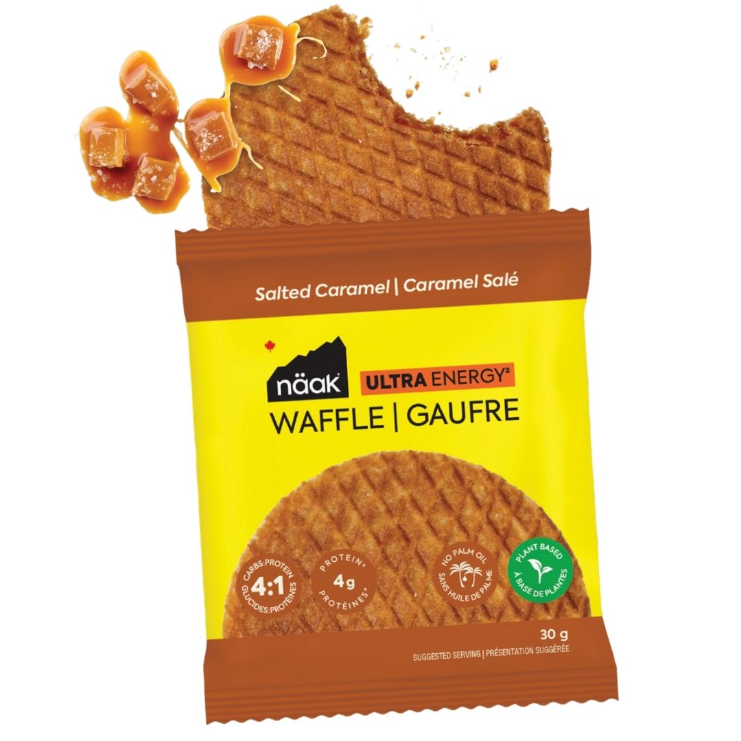 NAAK Ultra Energy Waffle - Salted Caramel (4pk)