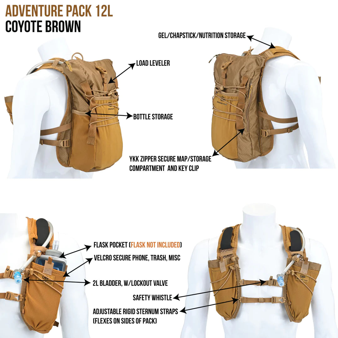 ORANGE MUD Adventure Pack 3.0 12L