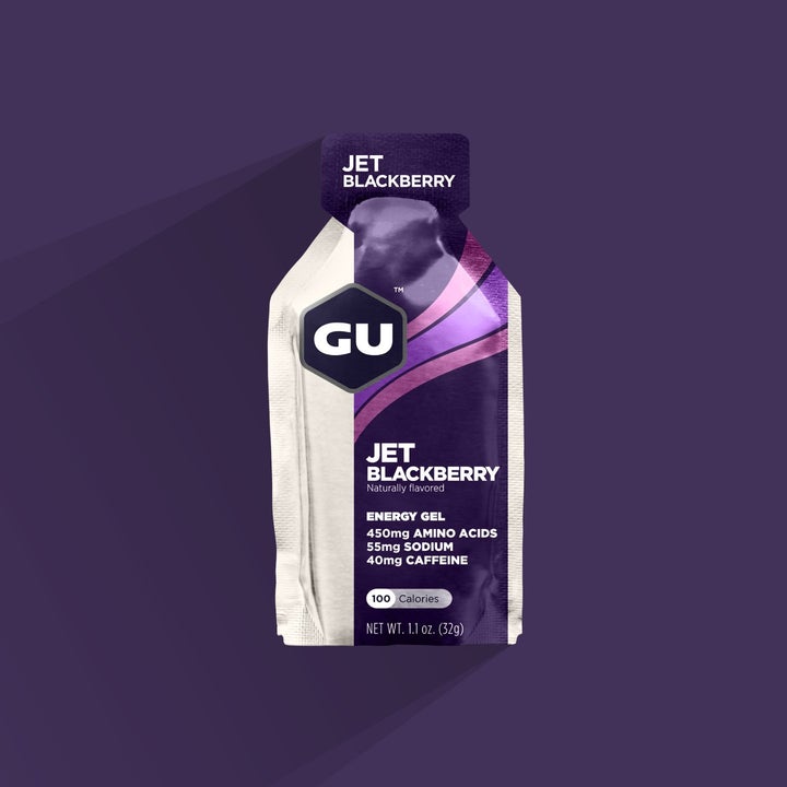 GU Energy Gel - Jet Blackberry (4pk)