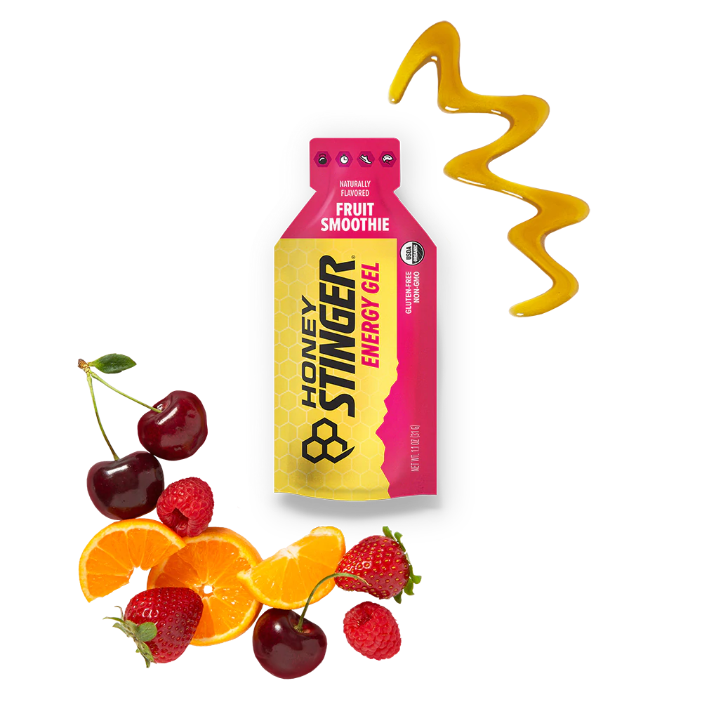 HONEY STINGER Energy Gel - Fruit Smoothie (4pk)