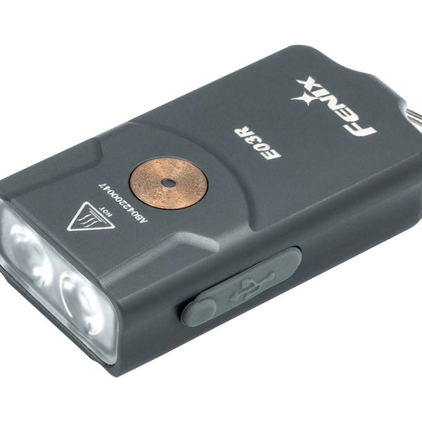 fenix flashlight 3rd party LD45R 2800 Lumens Zoomable USB-C Rechargeable with Stepless Adjustable Focus Between Spotlight and Floodlight with OLED Display and Lumentac Organizer DIY & Tools This small flashlight Fenix E03R Keychain Flashlight