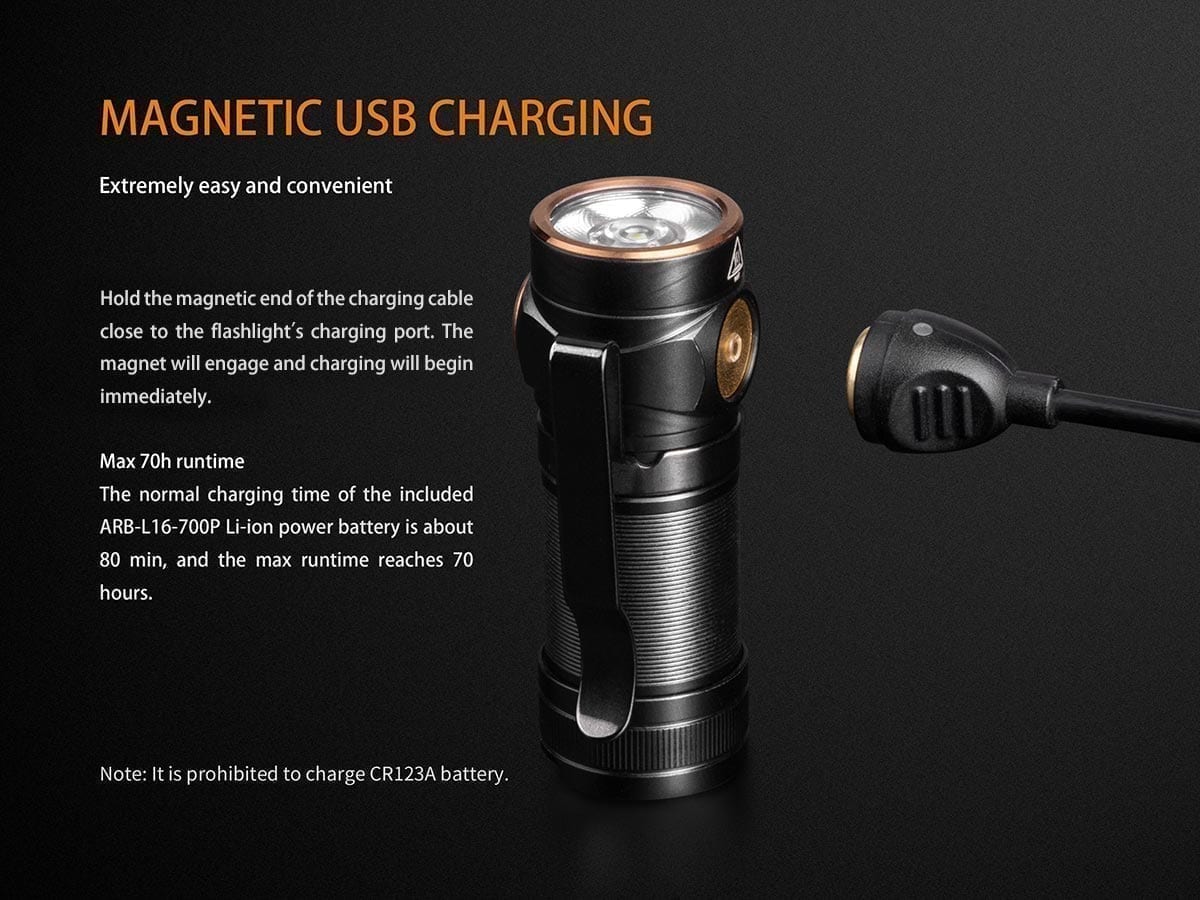 FENIX E18R Everyday Carry Rechargeable Flashlight - 750 lumens