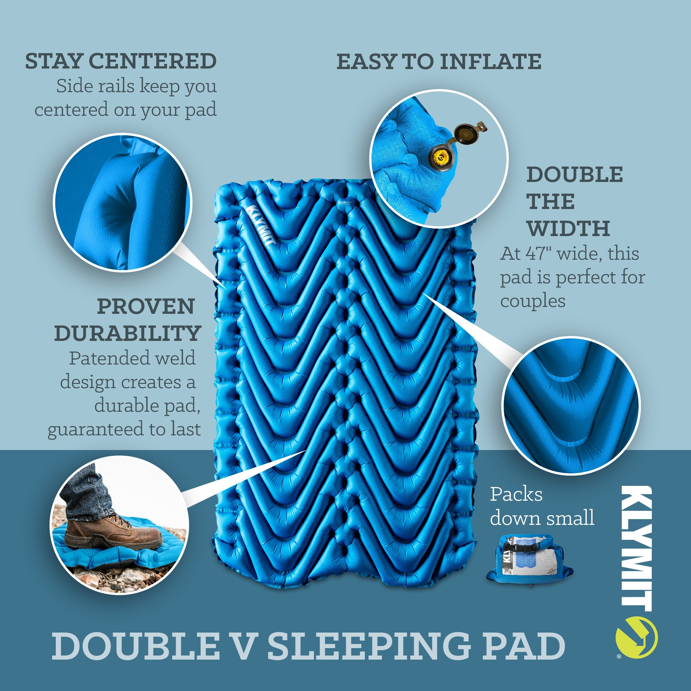 KLYMIT Double V Sleeping Pad