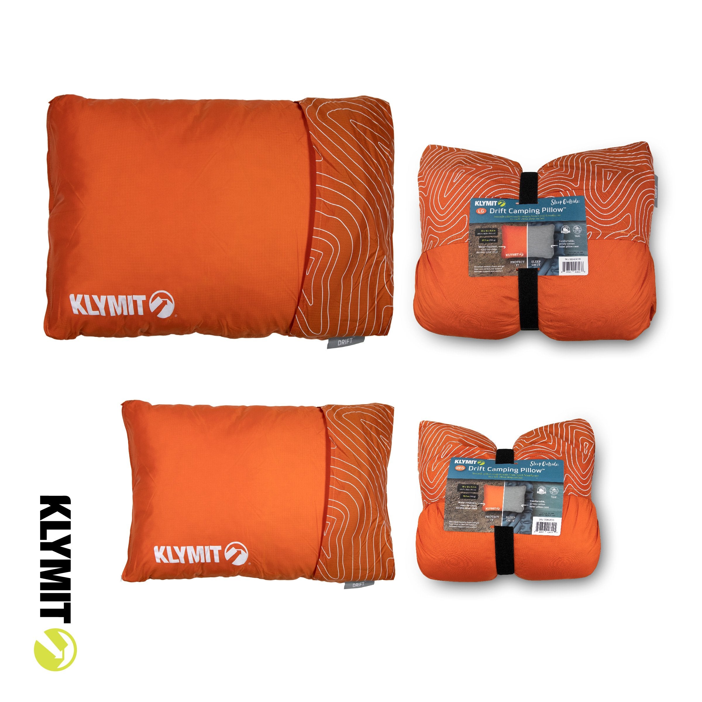 KLYMIT Drift Car Camp Pillow