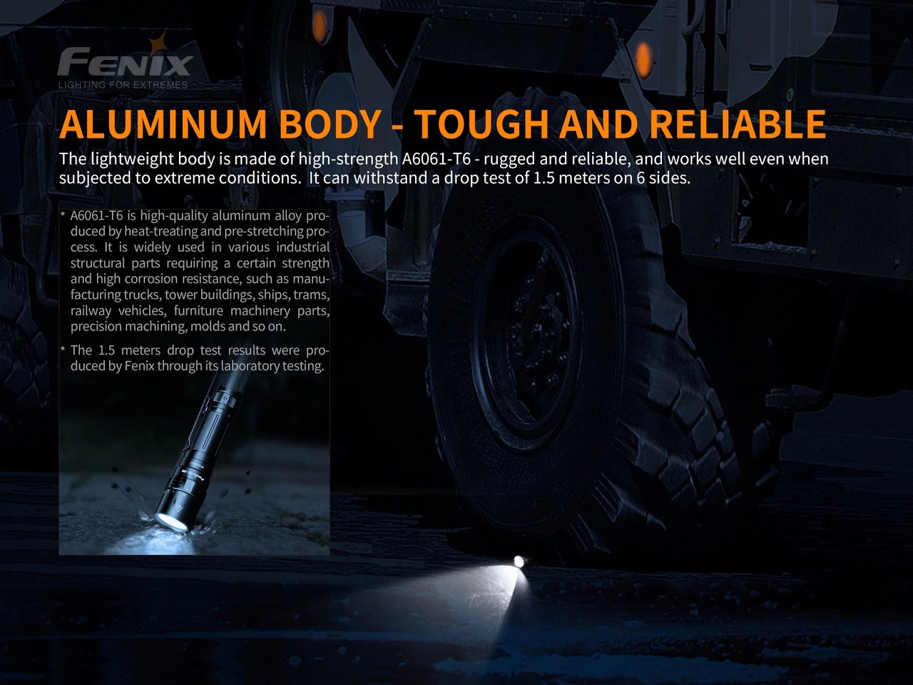 FENIX PD40R V2.0 Rechargeable Flashlight - 3,000 Lumens