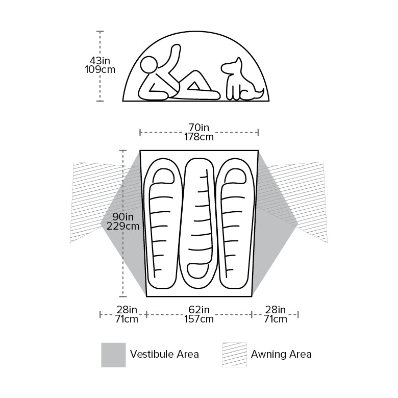 BIG AGNES Copper Spur HV UL3 Tent