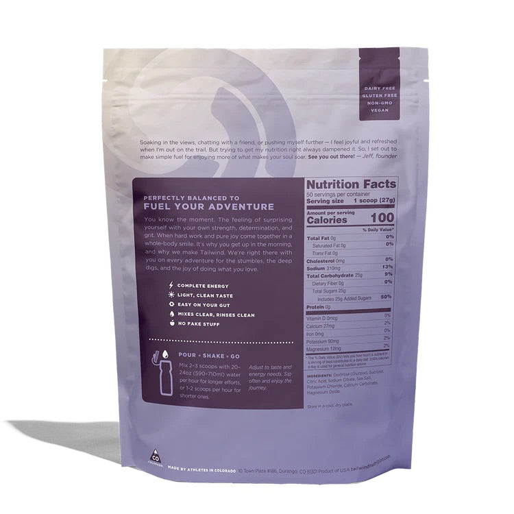 TAILWIND Endurance Fuel - Naked (Unflavored)