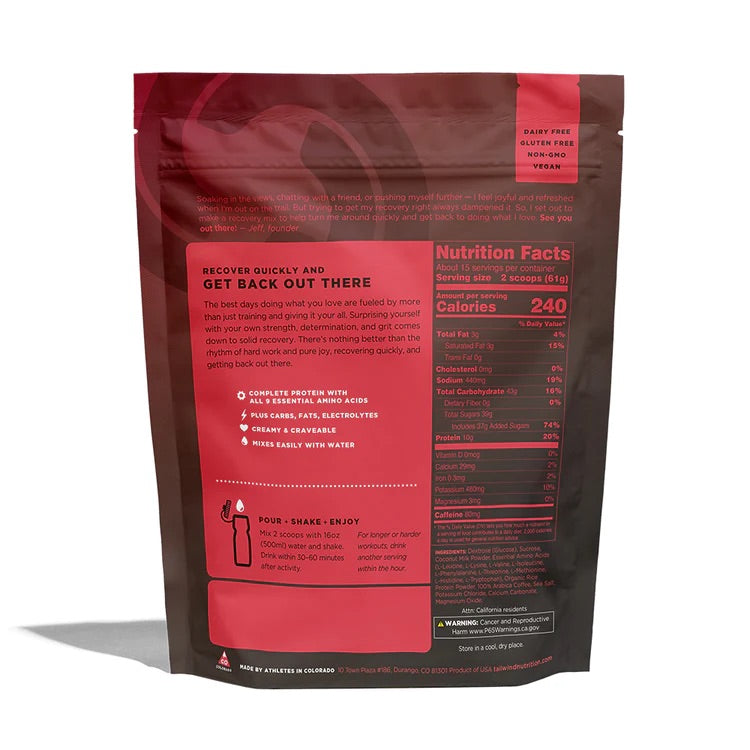 TAILWIND Rebuild Recovery Drink Mix - Coffee
