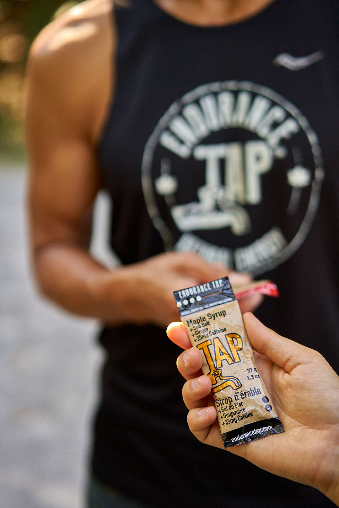 ENDURANCE TAP Caffeinated Salted Maple Energy Gel (4pk)