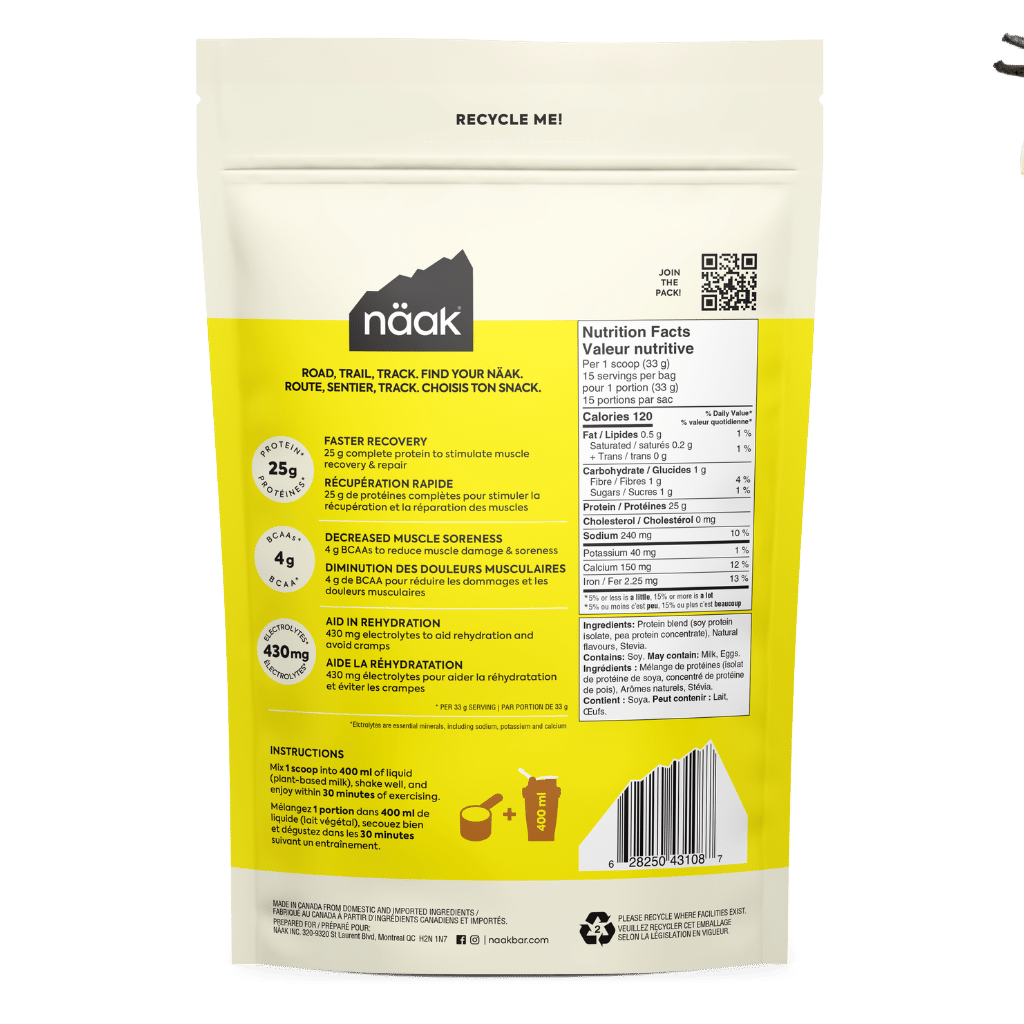 NAAK Ultra Recovery Protein - Vanilla