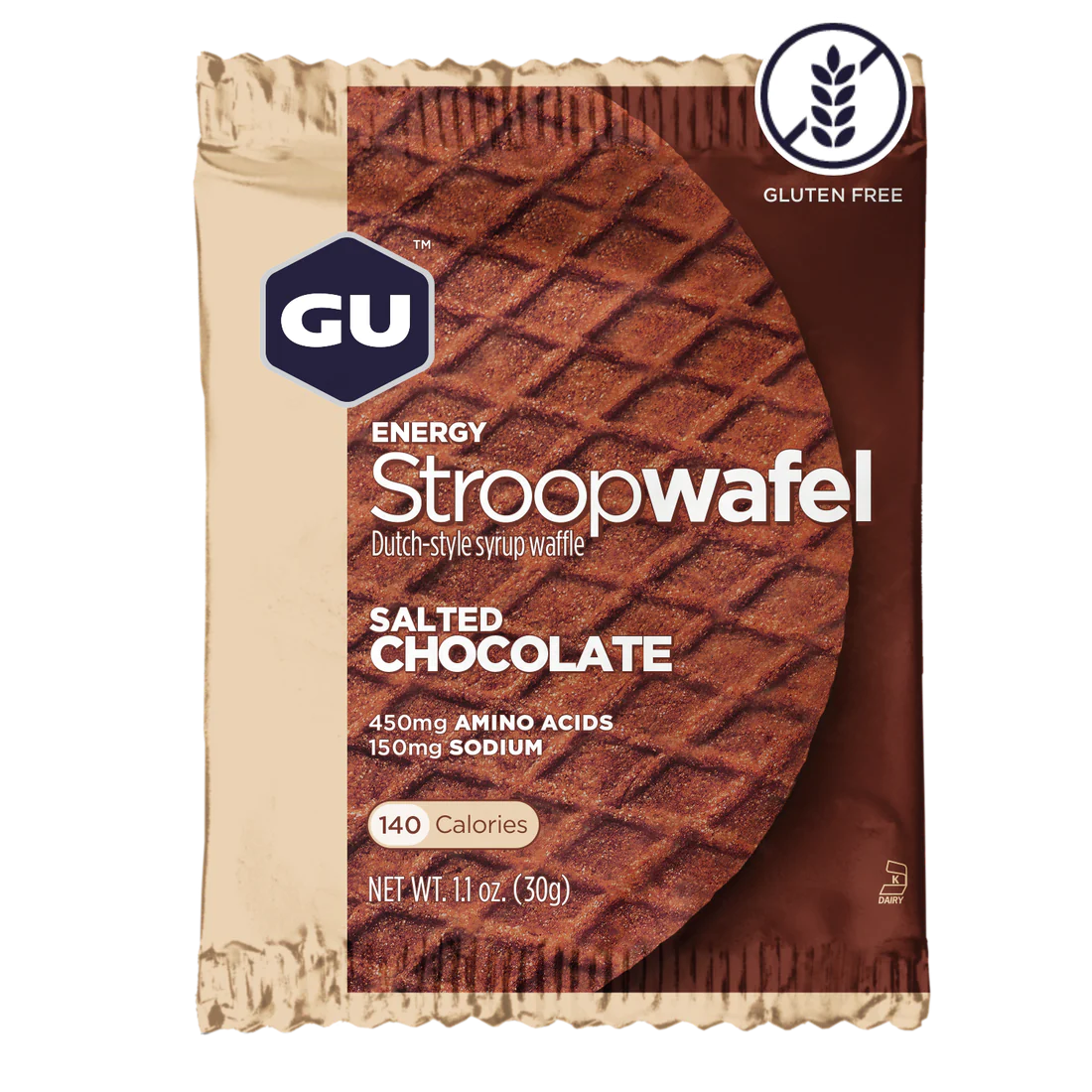 GU Stroopwafel - Salted Chocolate (4pk)