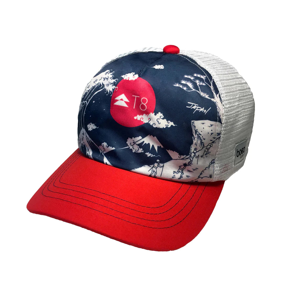 T8 BOCO Technical Trucker Hat - Japan by Toshie Saki