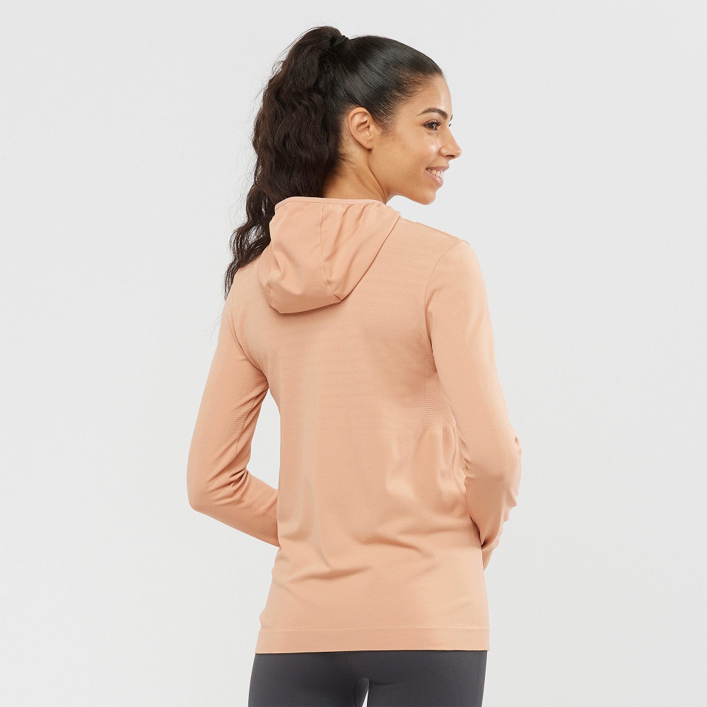 SALOMON Essential Seamless Hoodie - Women's